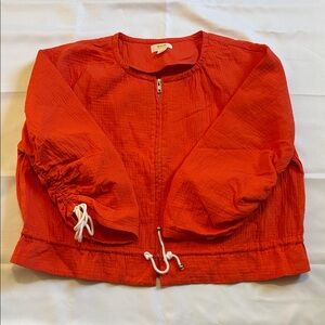 Maeve Bright Orange Kids Puffer Coat